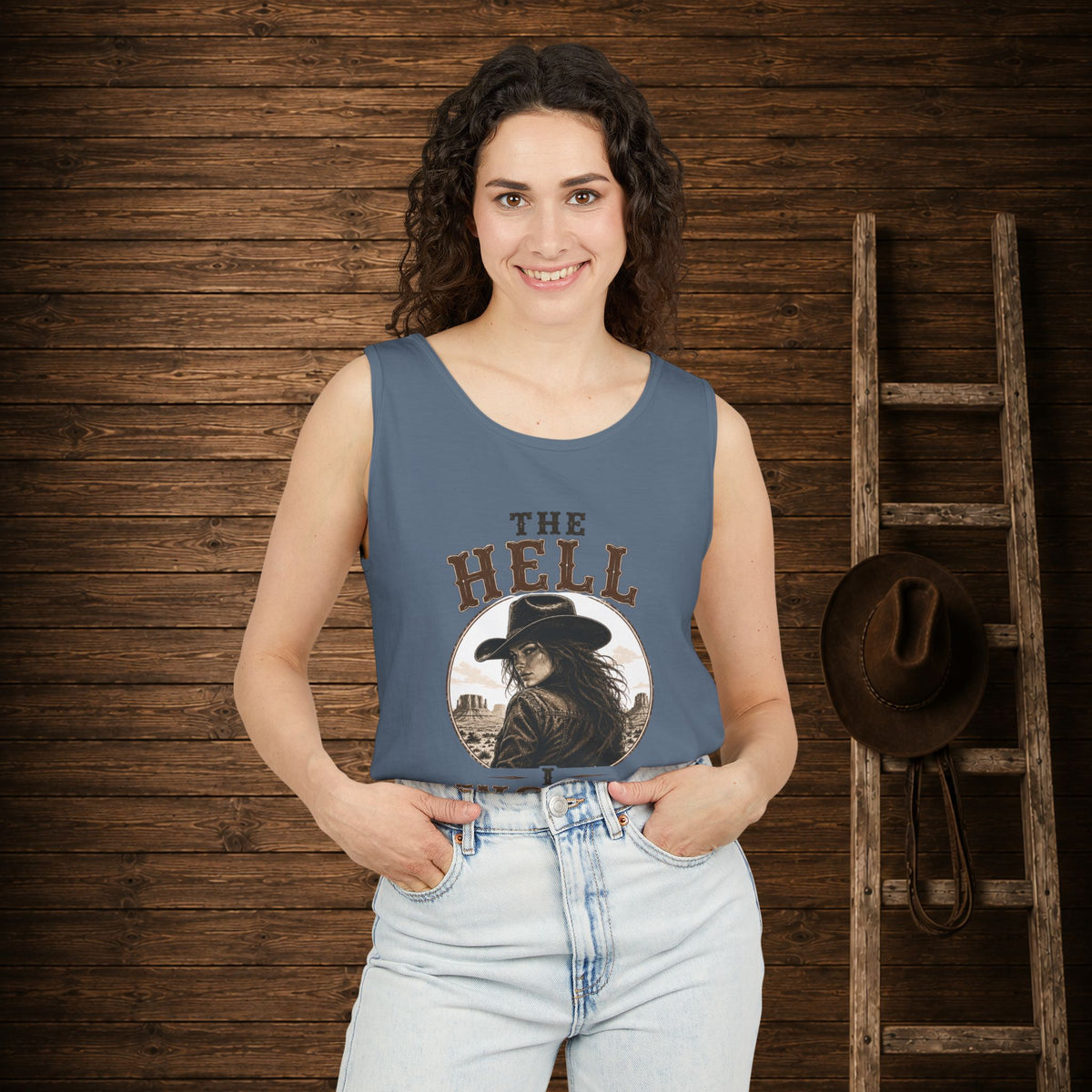 Hell I Won't Adult Unisex Tank Top