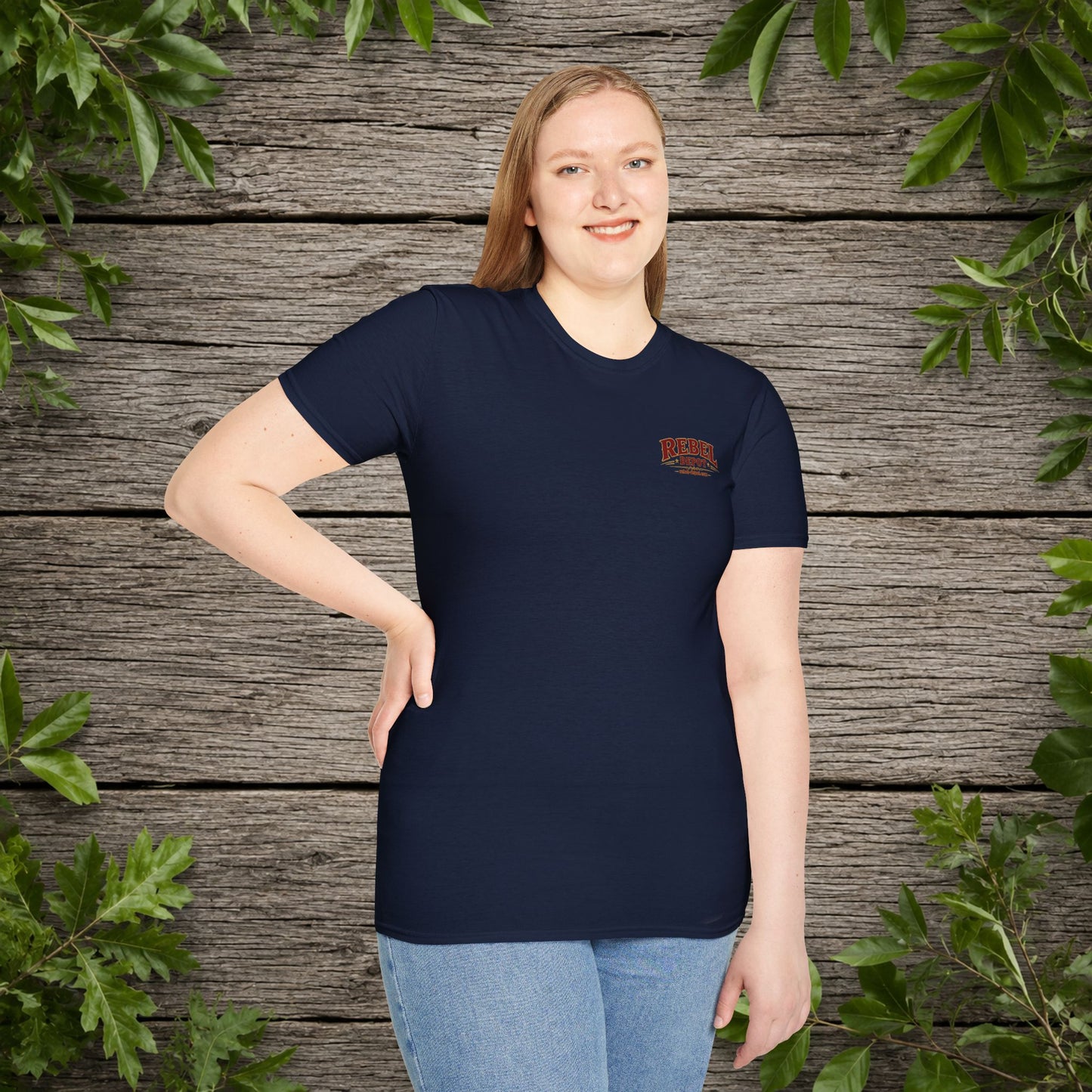 Run Focus Win Cowgirl (Back) Adult T-Shirt
