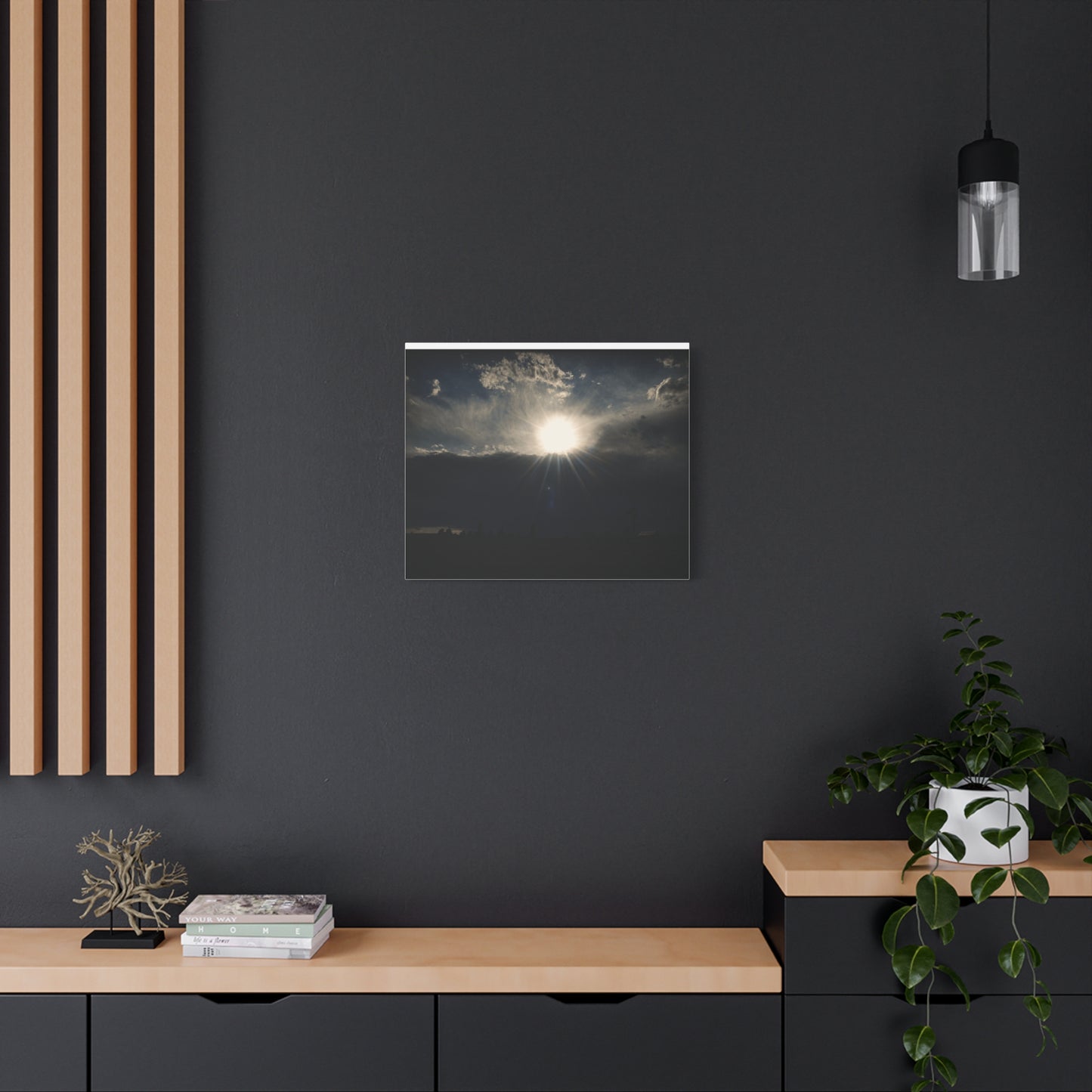 Farm Sunray Matte Canvas Art