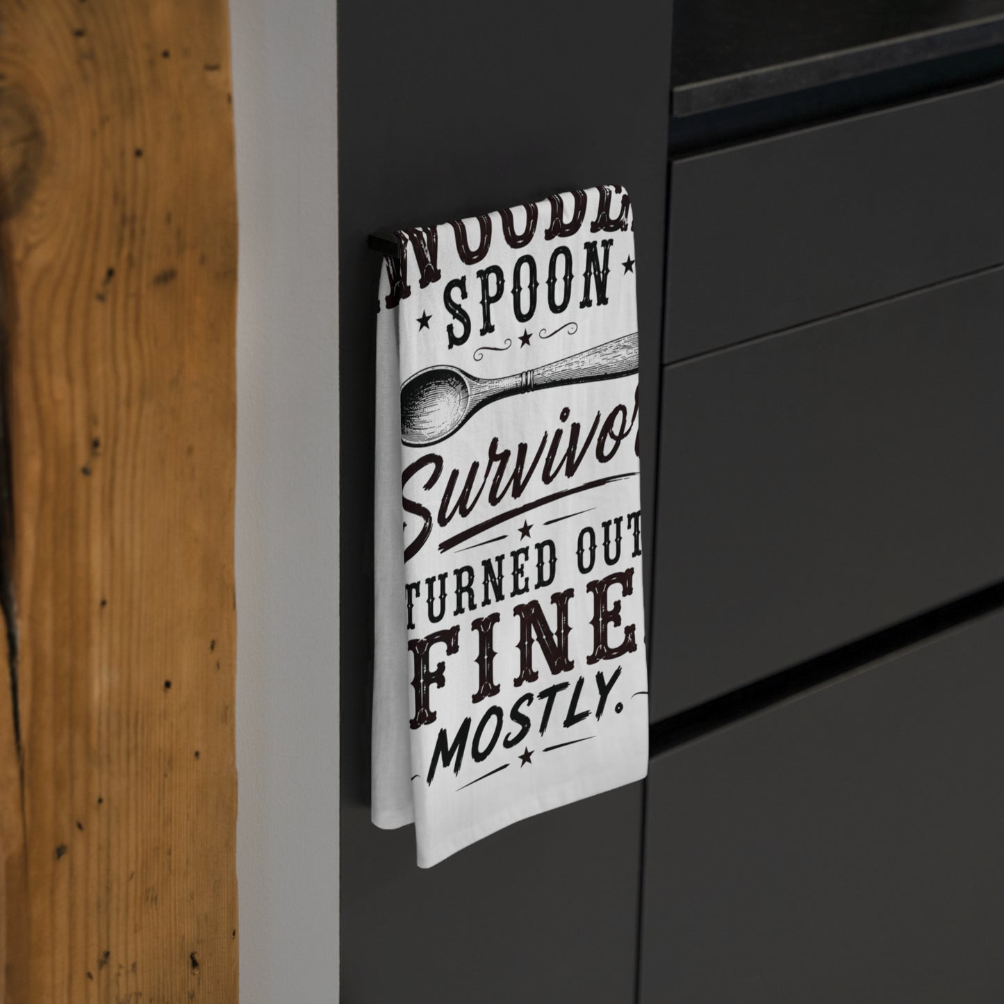 Wooden Spoon Survivor Kitchen Tea Towel