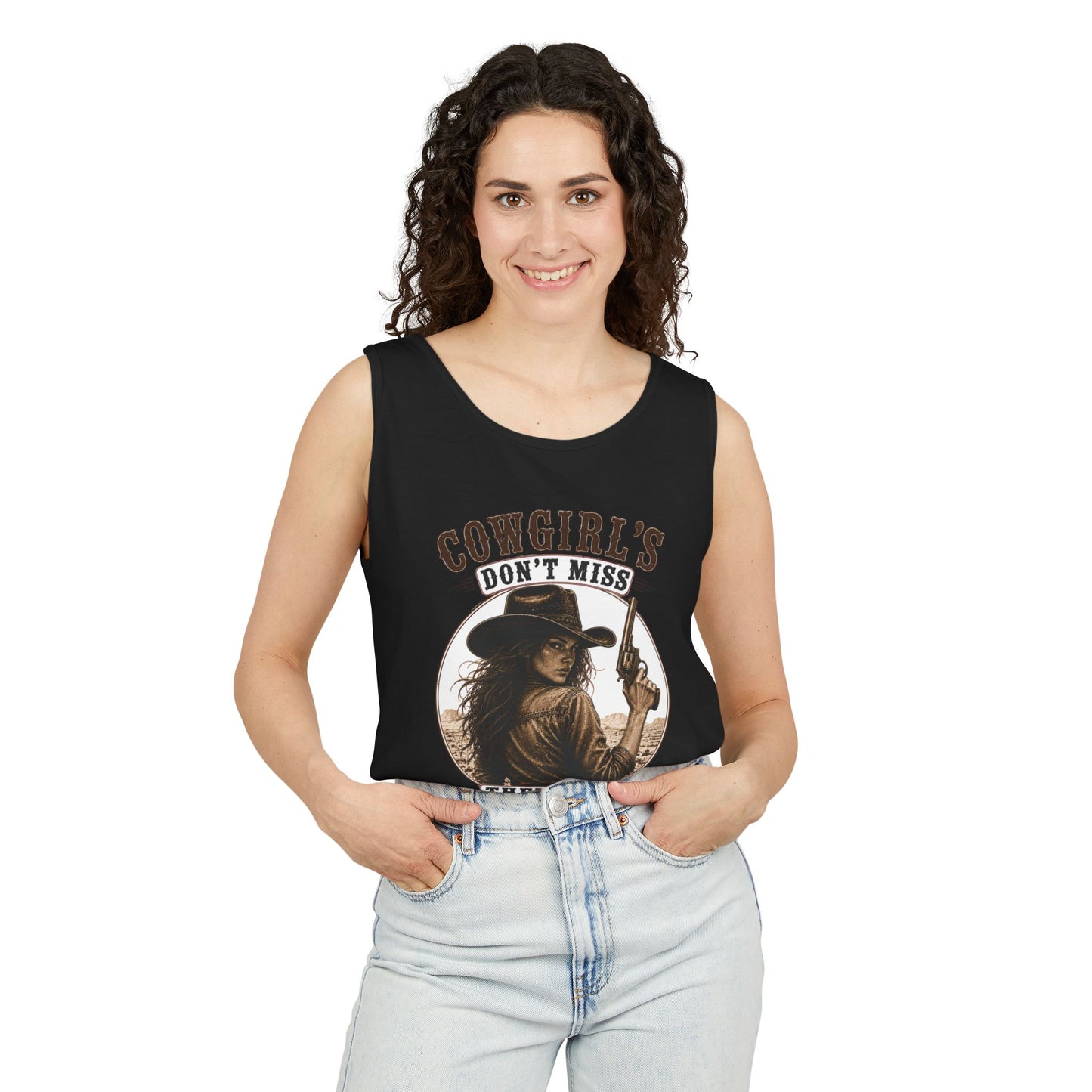 Cowgirls Reload Adult Unisex Tank Top