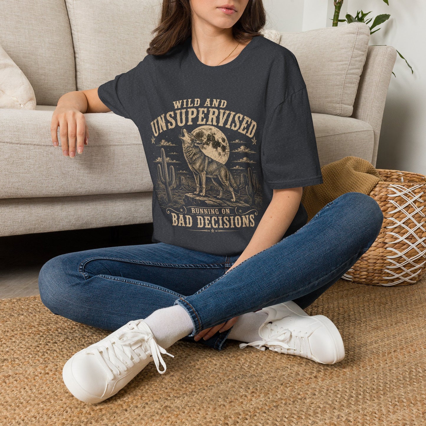 Wild and Unsupervised Cowboy T-Shirt