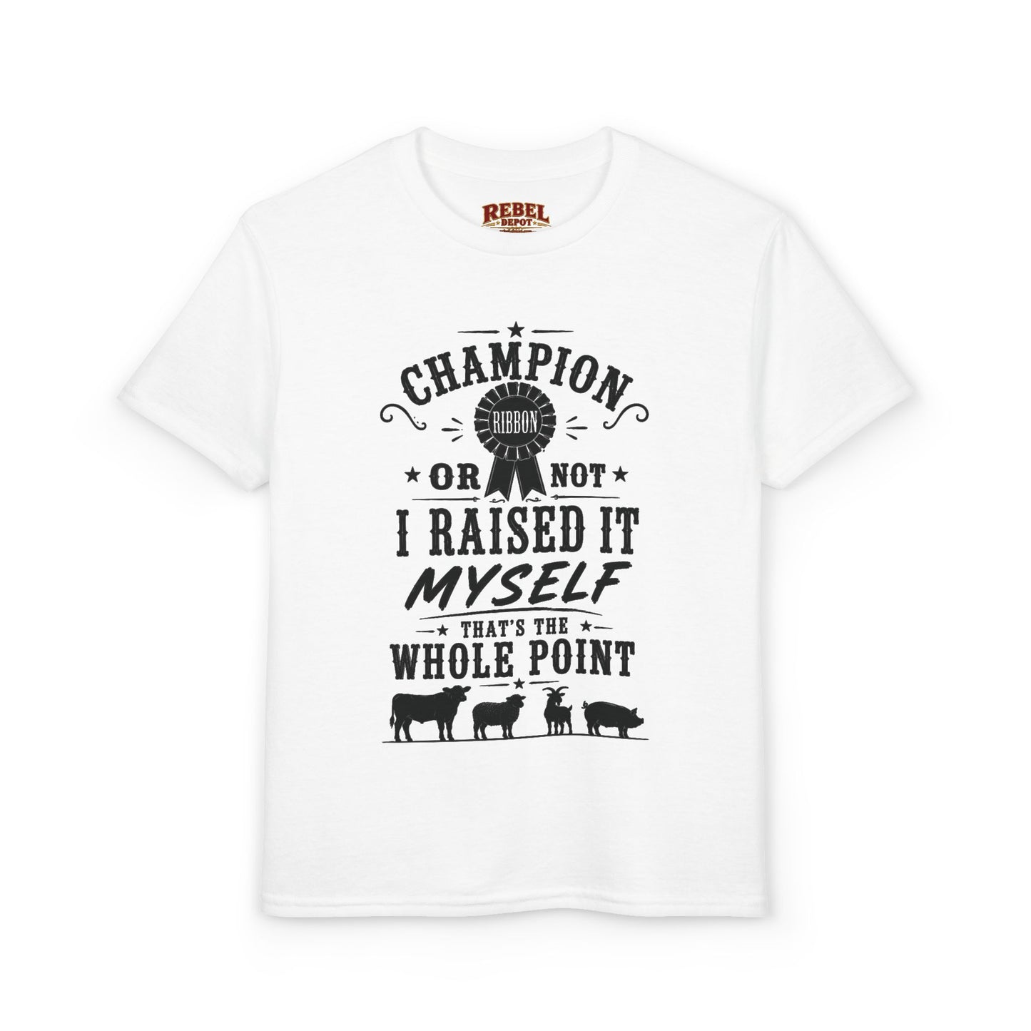 Champion or Not Youth Size T-Shirt