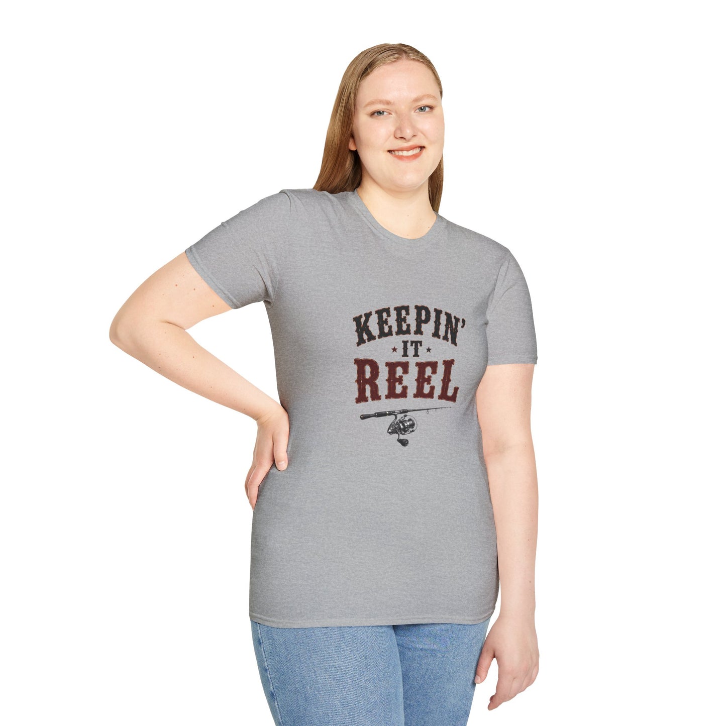 Keepin It Reel   Adult Size T-Shirt