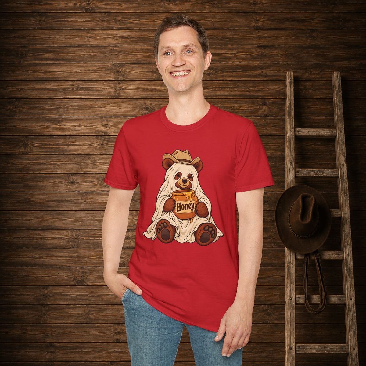Boo Bear   Adult Size T-Shirt
