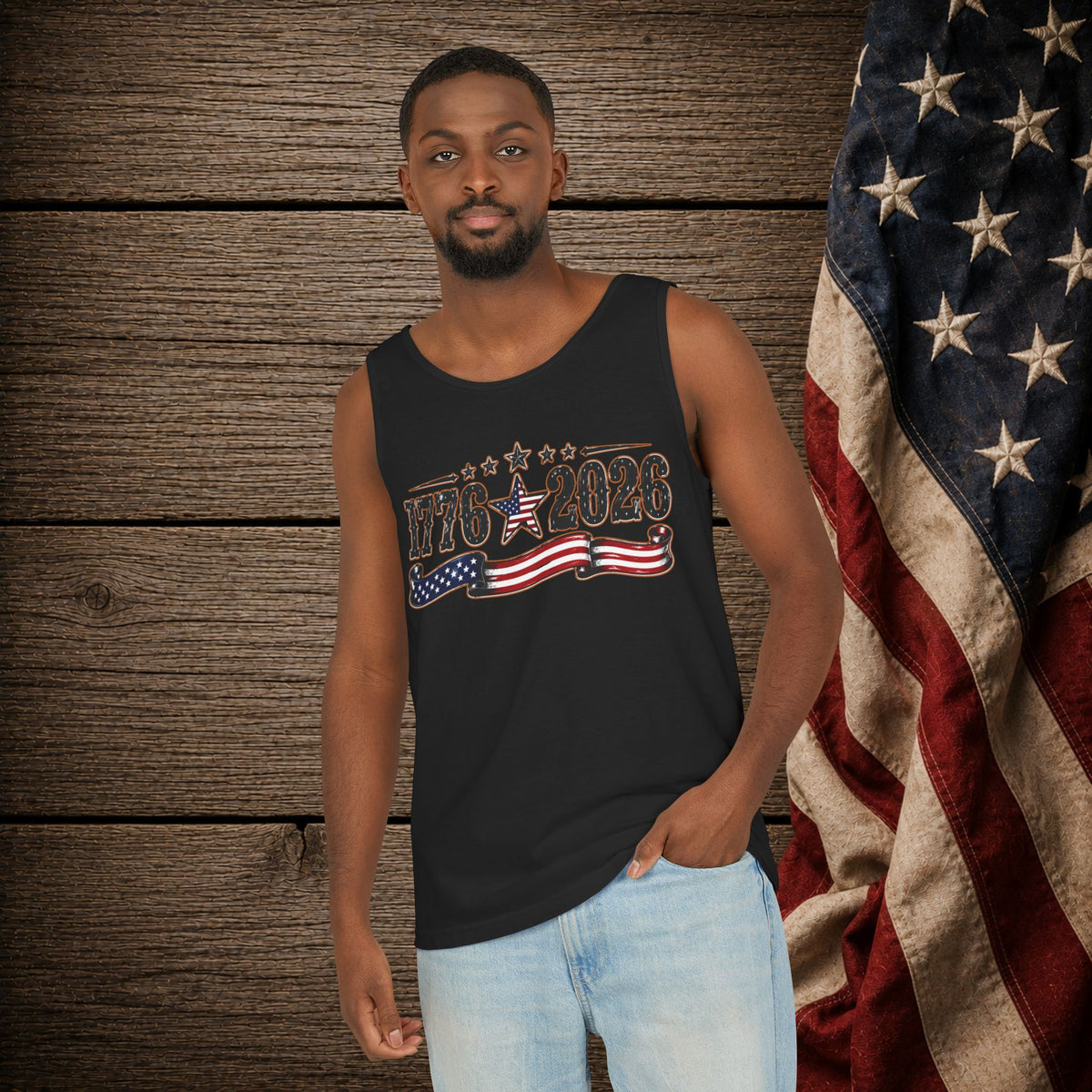 1776-2026   Adult Unisex Tank Top