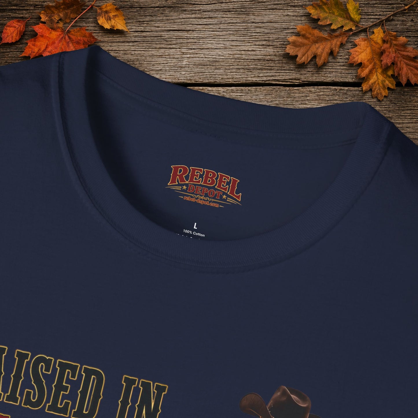 Raised Dirt Rodeo Cowgirl (Front)  Adult T-Shirt