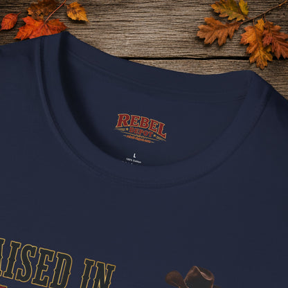 Raised Dirt Rodeo Cowgirl (Front)  Adult T-Shirt