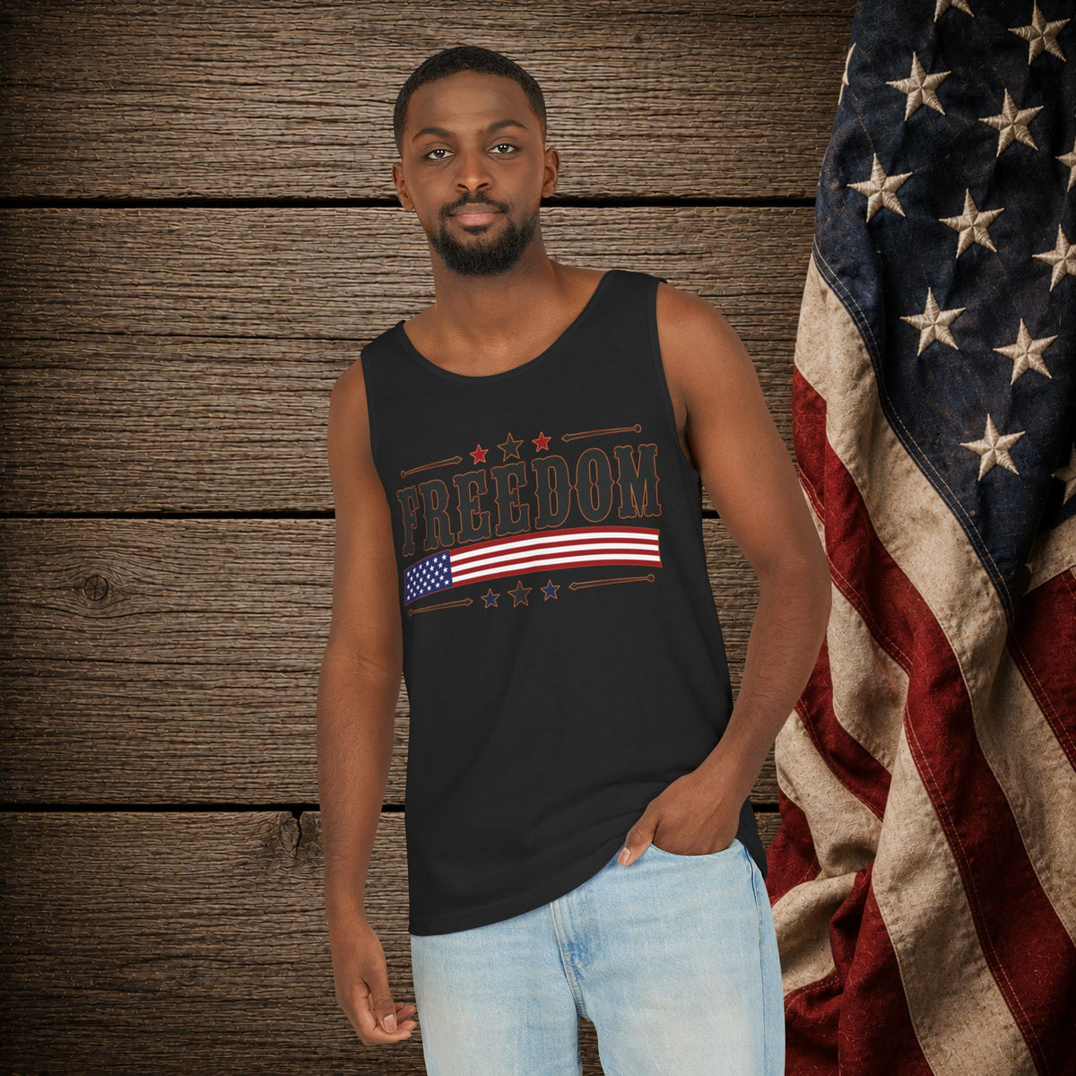 Freedom   Adult Unisex Tank Top
