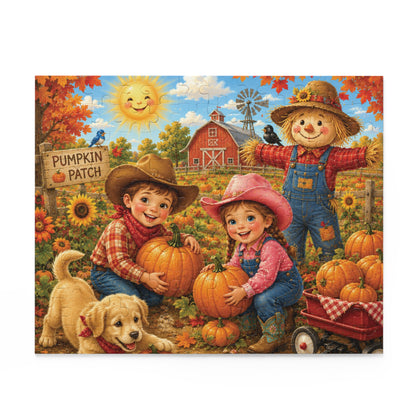 Pumpkin Patch Fun  Puzzle (120, 252, 500-Piece)