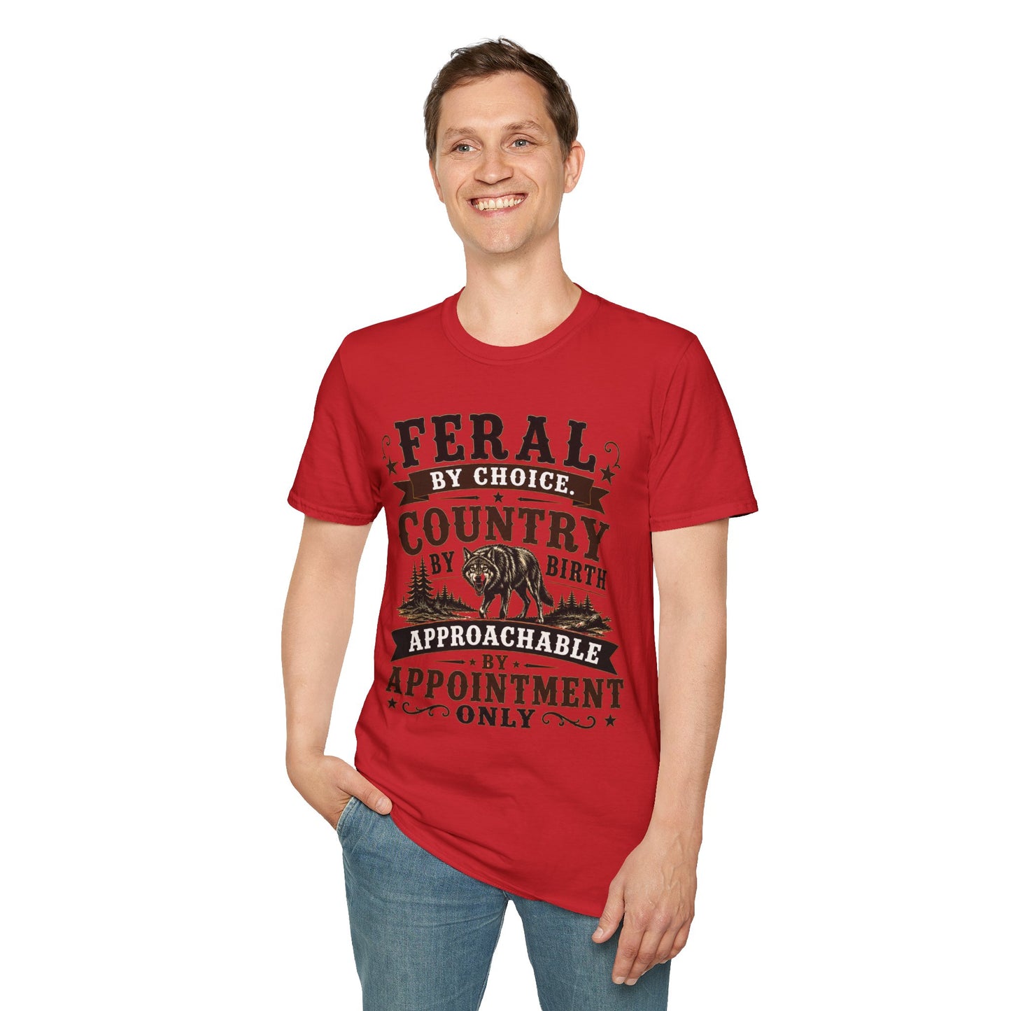 Feral By Choice  Adult Size T-Shirt