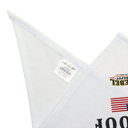 Red White Woof  Pet Bandana