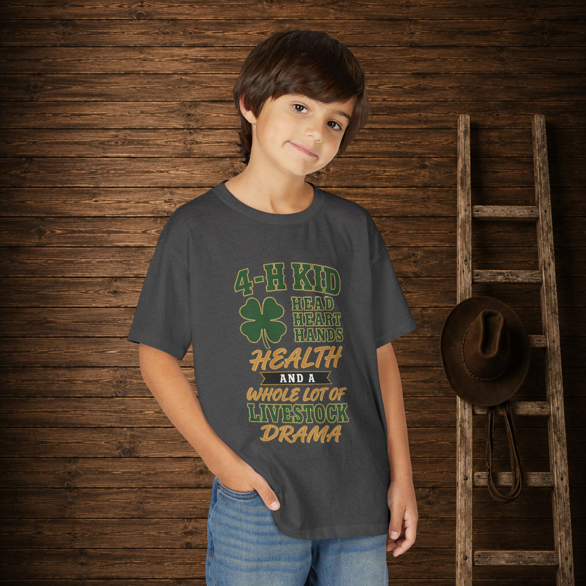 4-H Kid Drama  Youth size T-Shirt