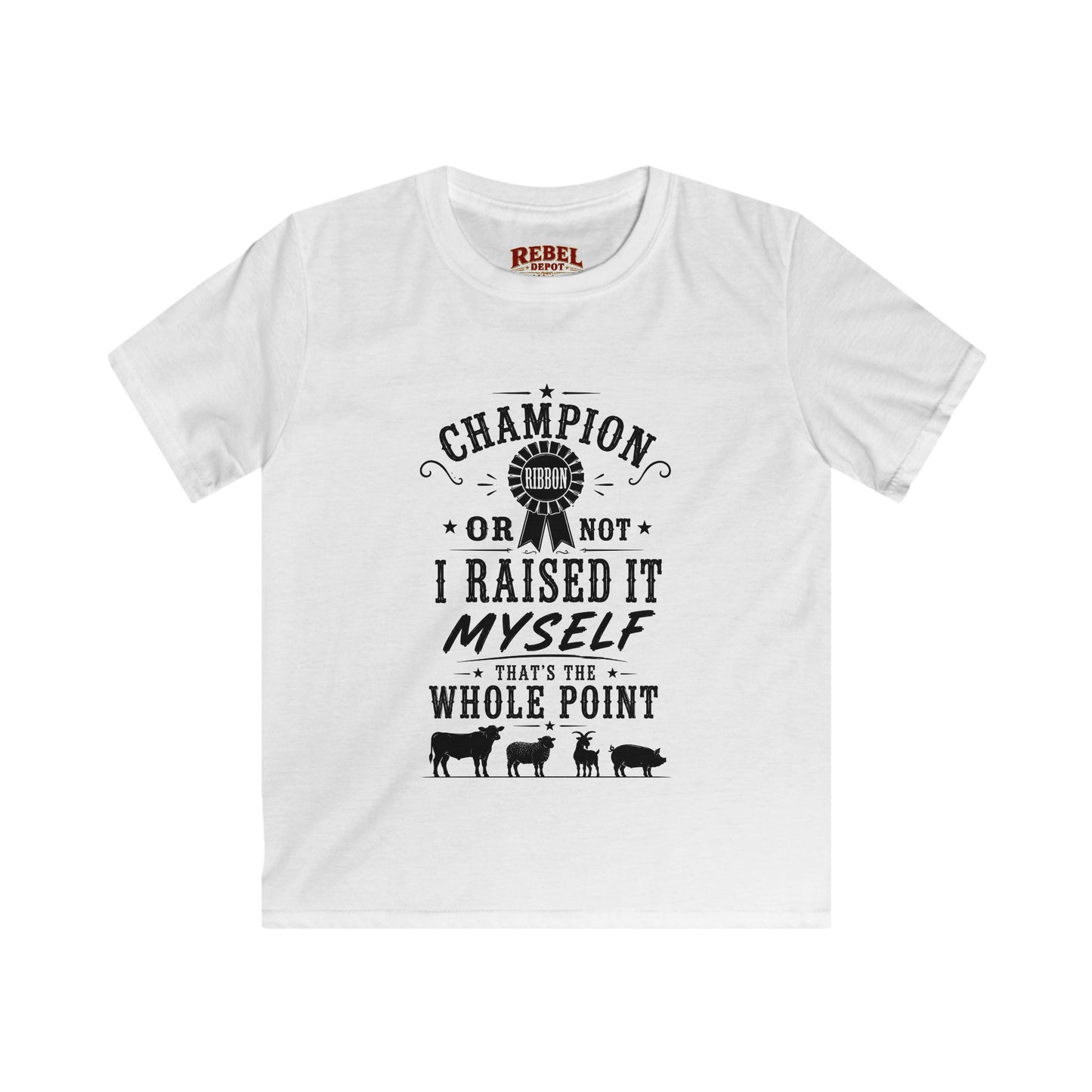 Champion or Not  Kids size T-Shirts