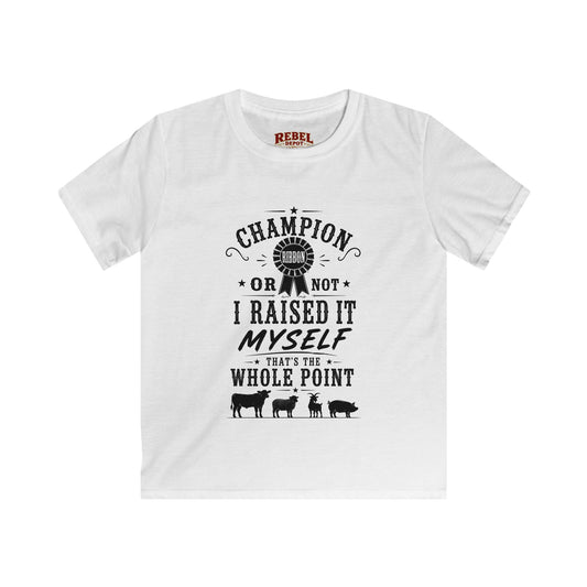 Champion or Not  Kids size T-Shirts