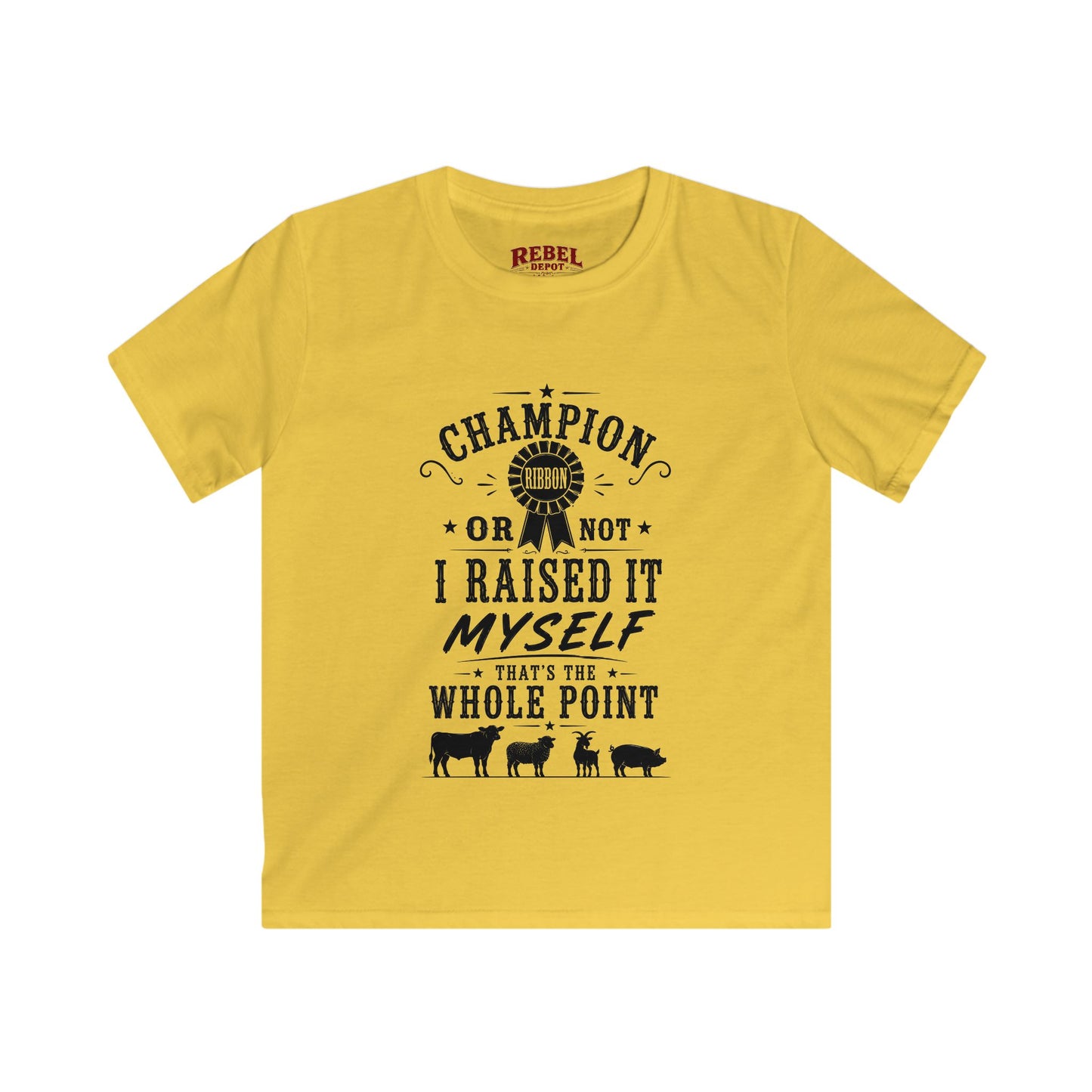 Champion or Not  Kids size T-Shirts