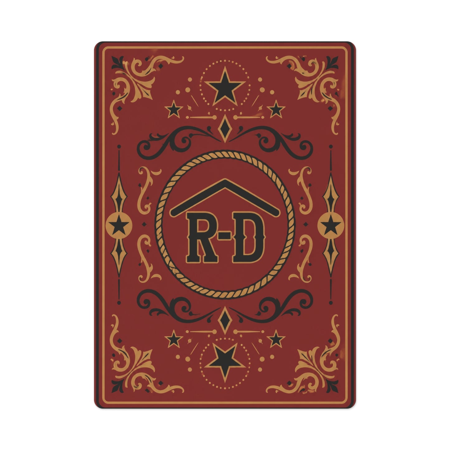 Rafter R-D  Poker Cards