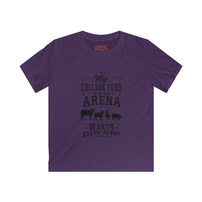 My College Fund   Kids size T-Shirts