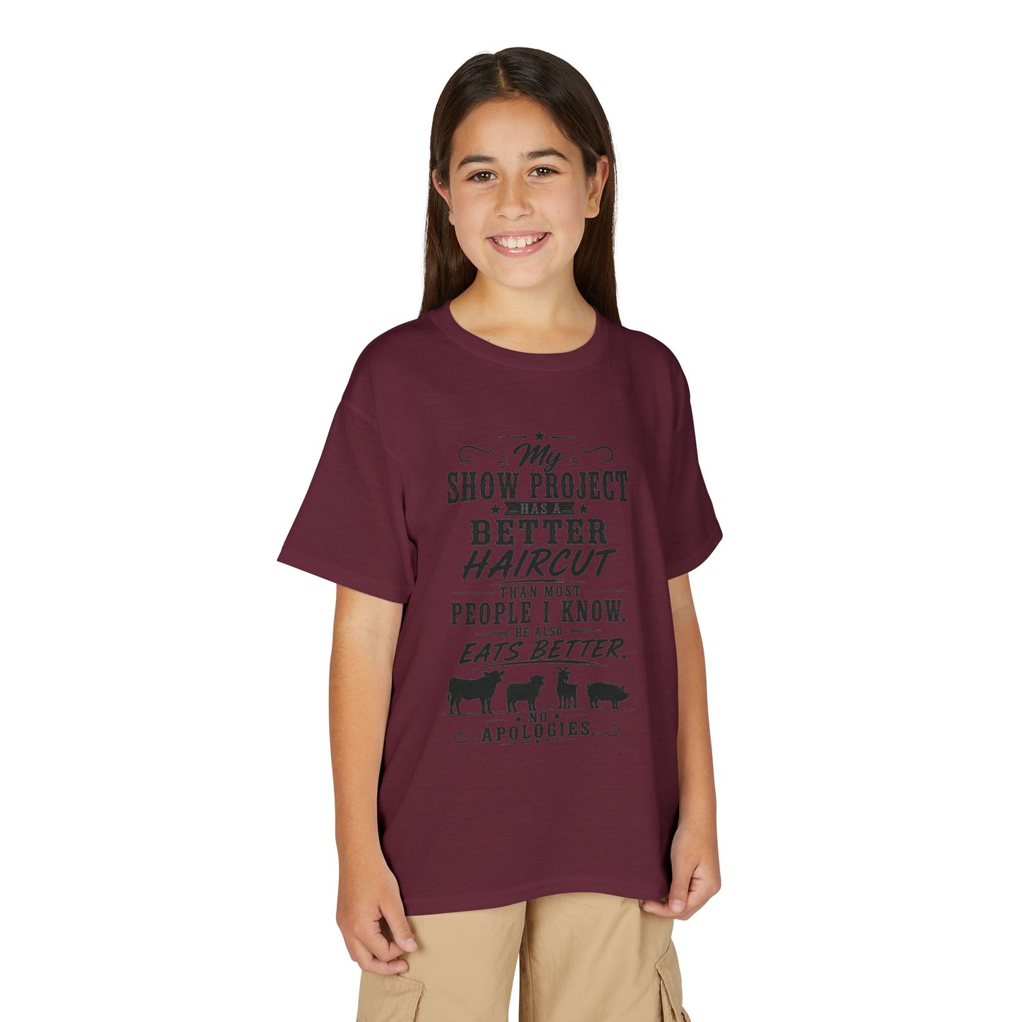 Project Has A Better Haircut  Youth Size T-Shirt
