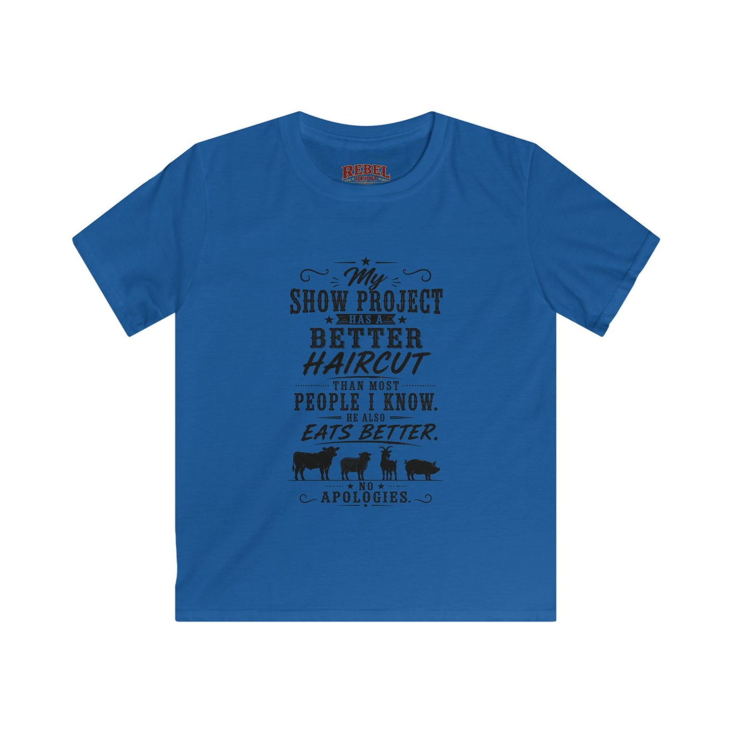 Project Has A Better Haircut   Kids Size T-Shirts