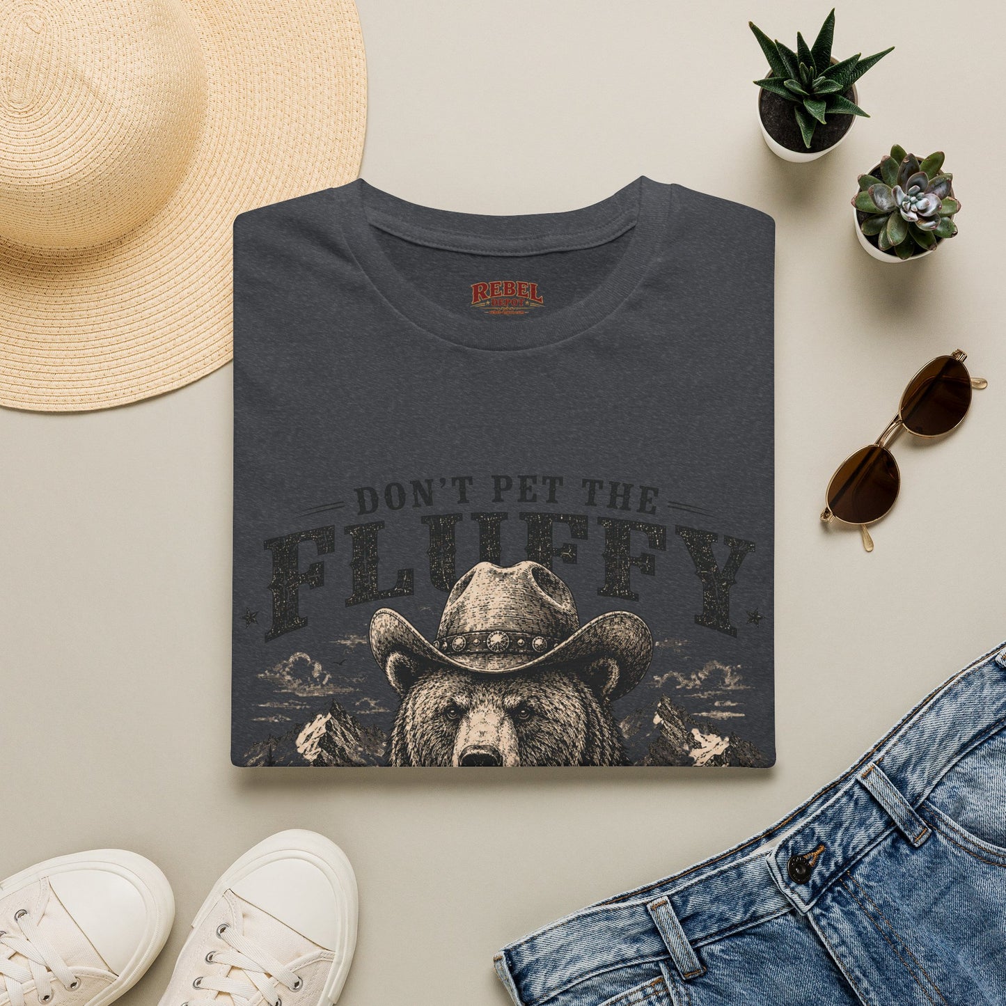 Don't Pet the Fluffy Cowboy T-Shirt