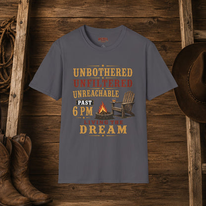 Living The Dream  Adult Size T-Shirt