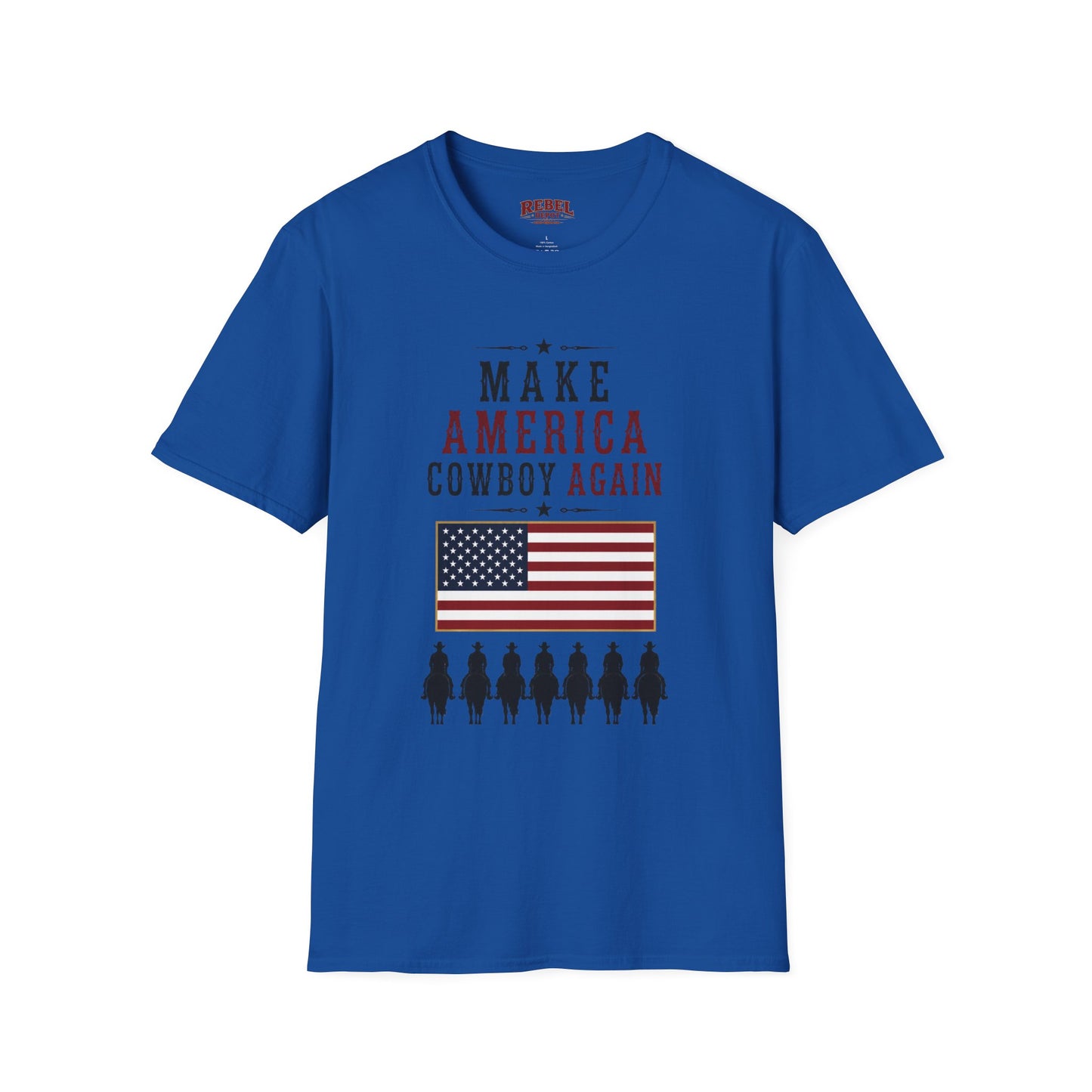 Make America Cowboy Again (Front) T-Shirt