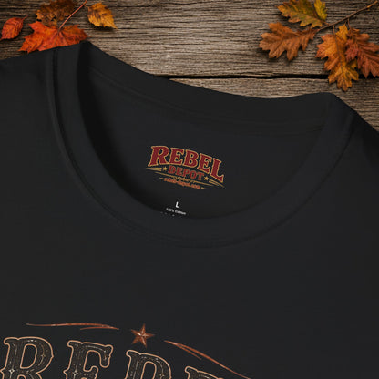 Rebel By Nature  Adult T-Shirt