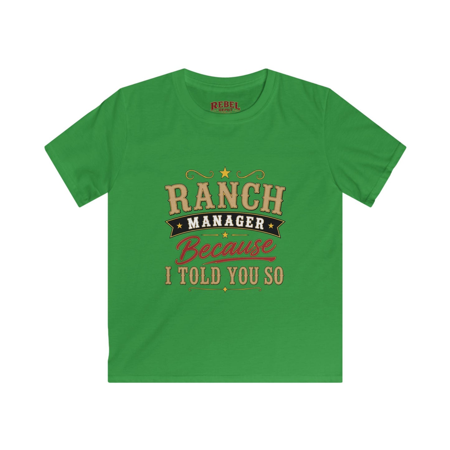 Ranch Manager Kids T-Shirts