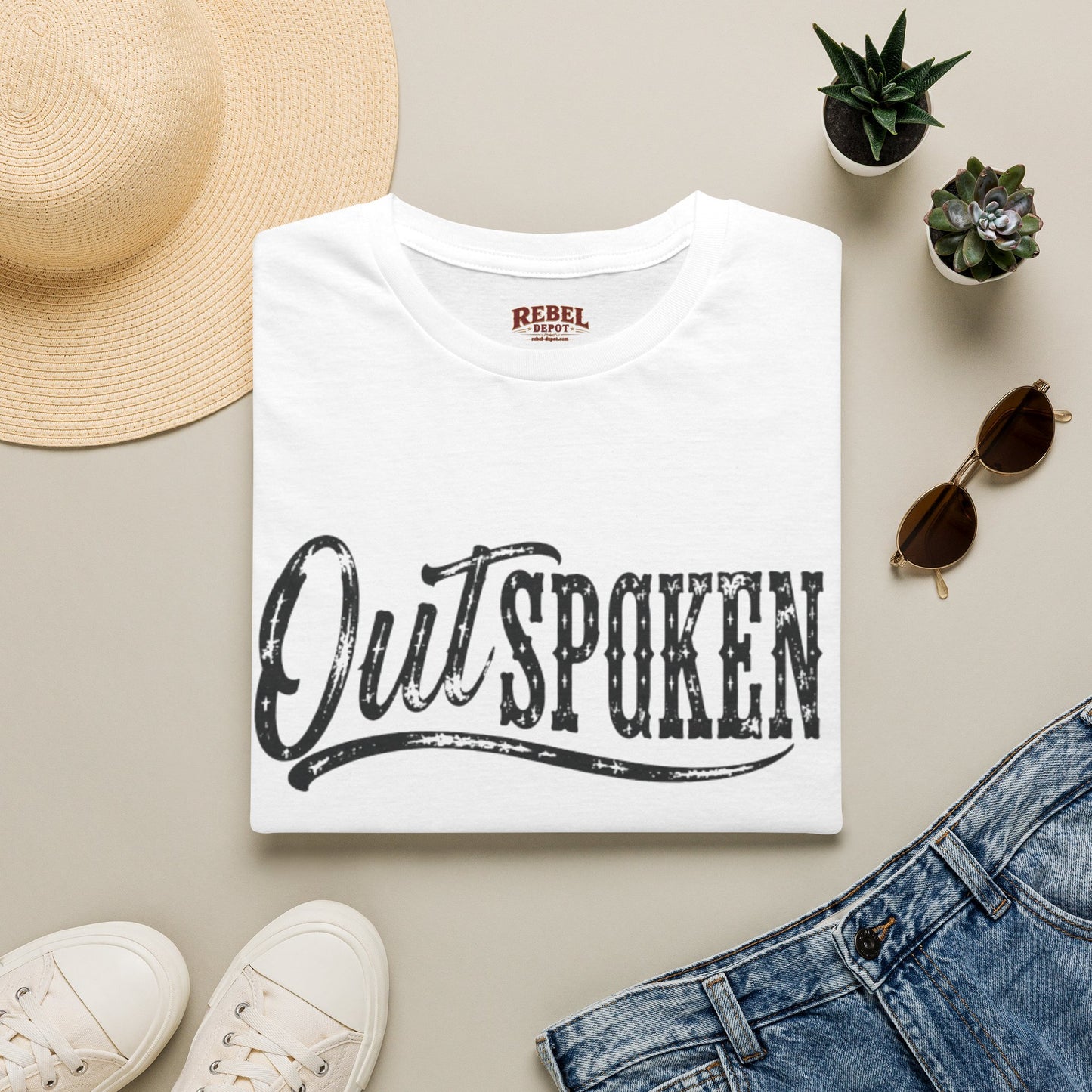 Out Spoken Cowgirl T-Shirt
