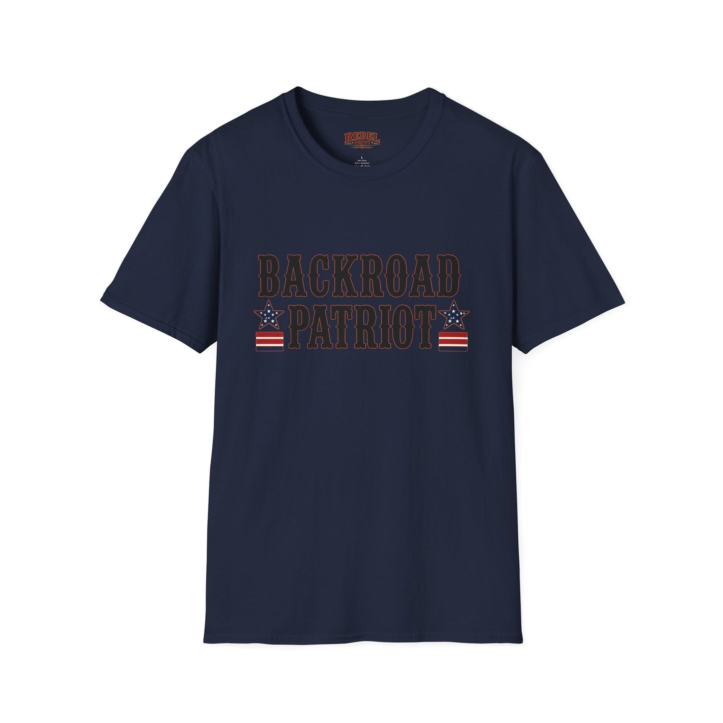 Backroad Patriot  Adult Size T-Shirt