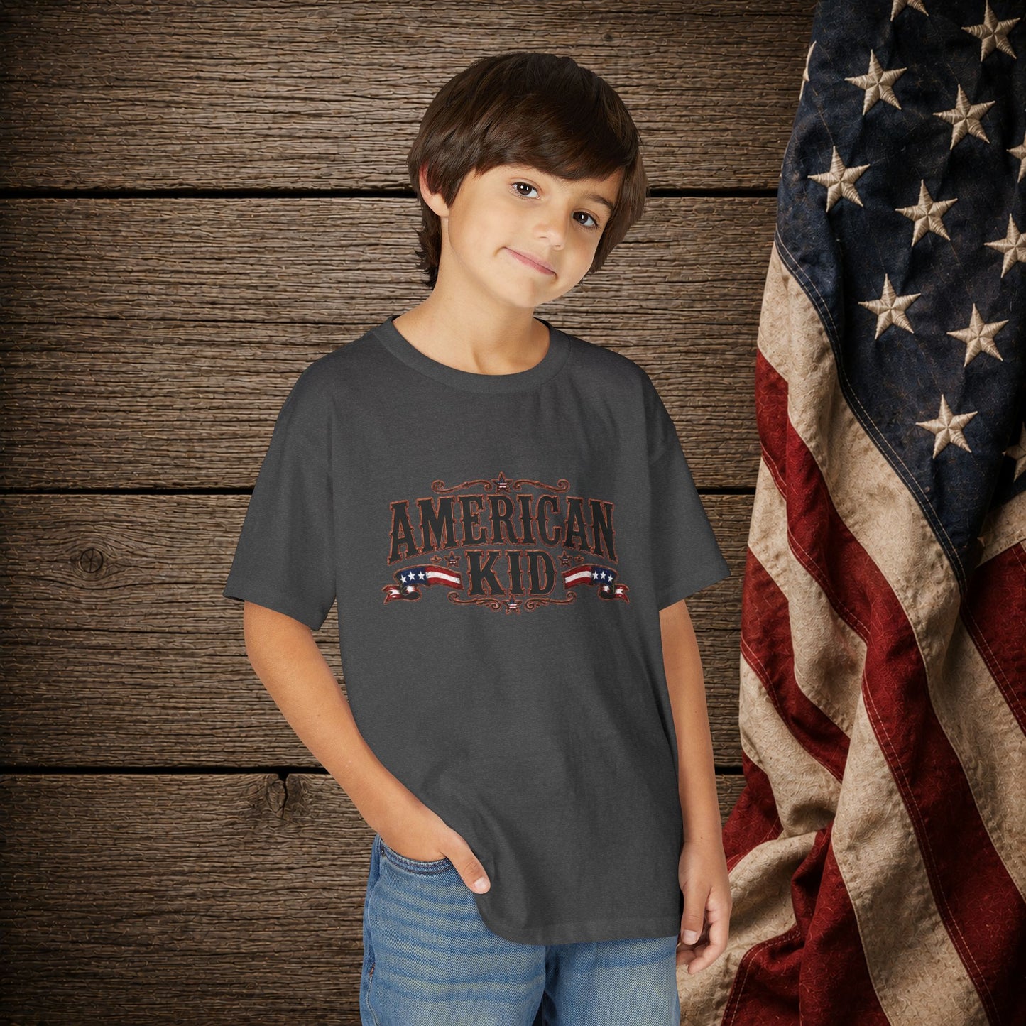 American Kid Patriot  Youth T-Shirt
