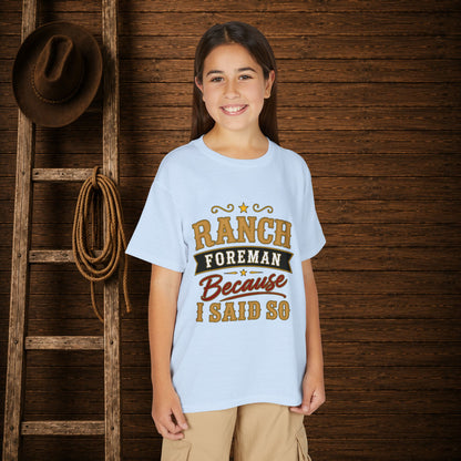 Ranch Foreman Youth T-Shirt