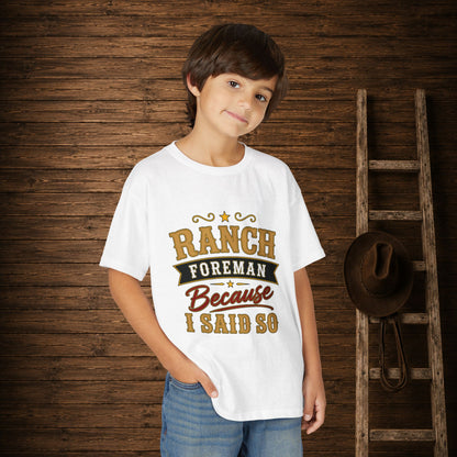 Ranch Foreman Youth T-Shirt