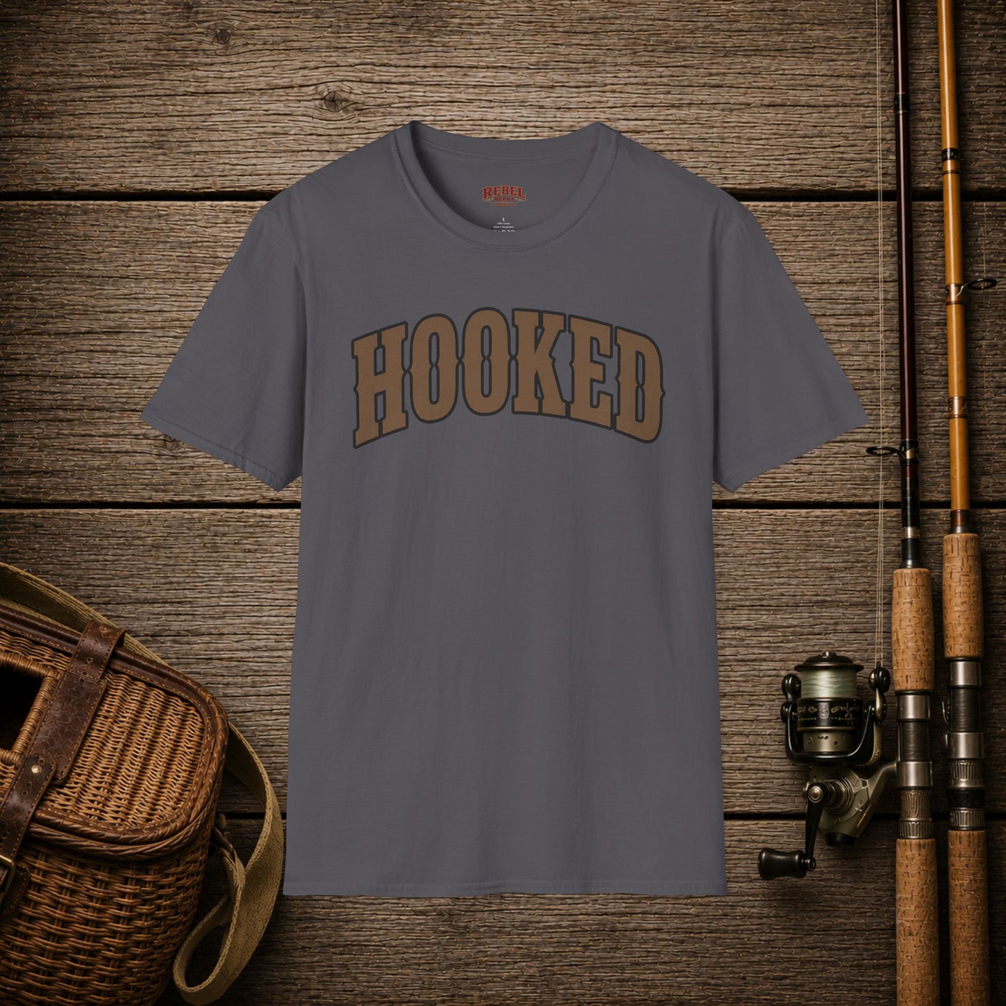Hooked  Adult T-Shirt