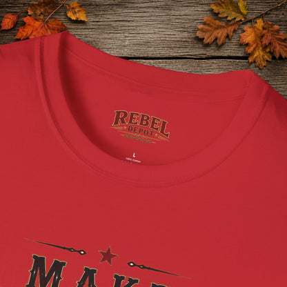 Make America Cowboy Again (Front)  Adult T-Shirt