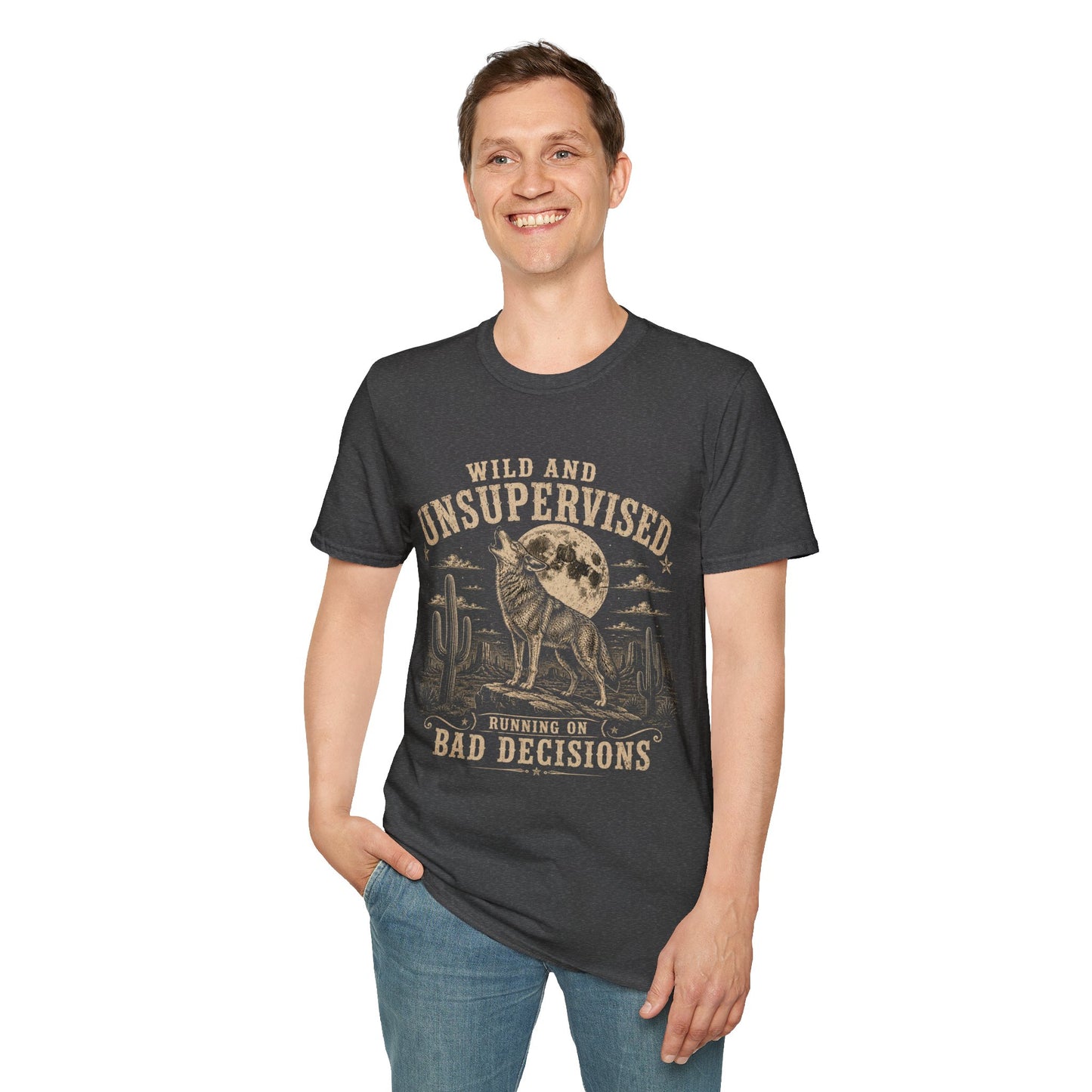 Wild and Unsupervised Cowboy T-Shirt