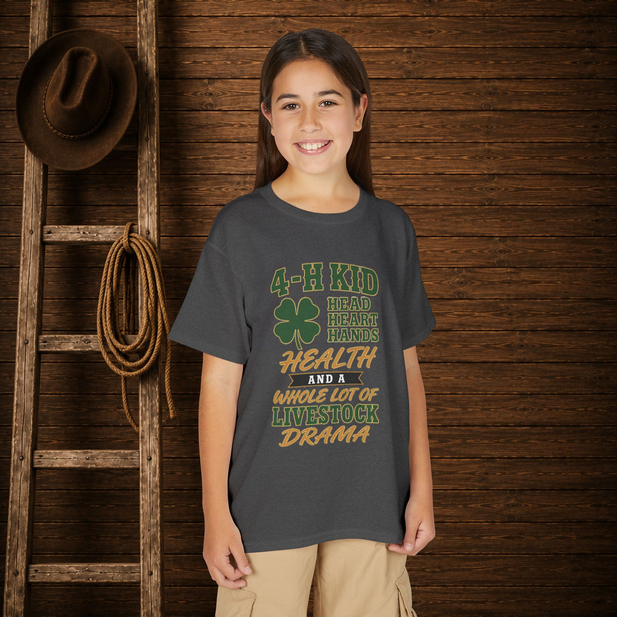 4-H Kid Drama  Youth size T-Shirt
