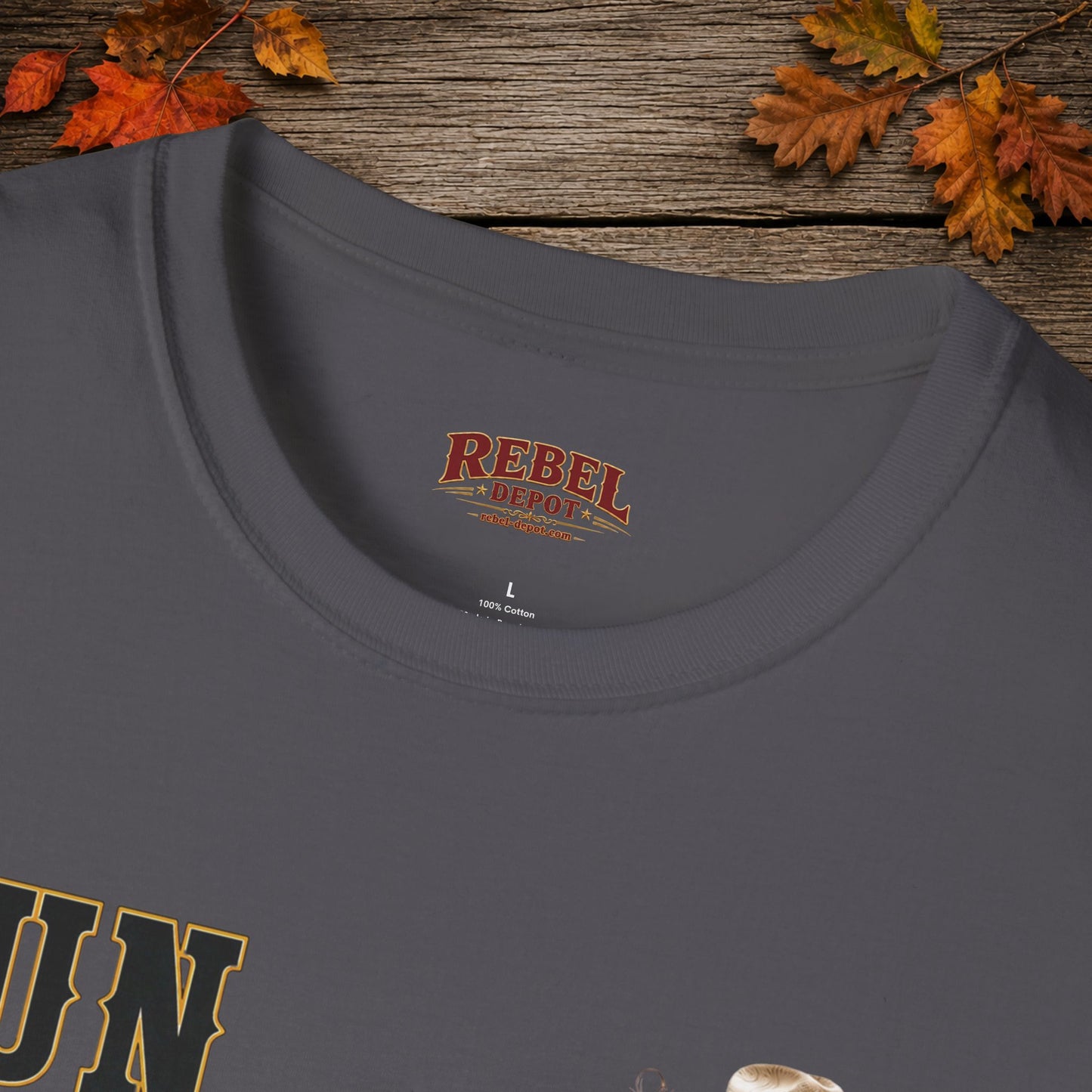 Run Focus Win Cowgirl (Front)  Adult T-Shirt
