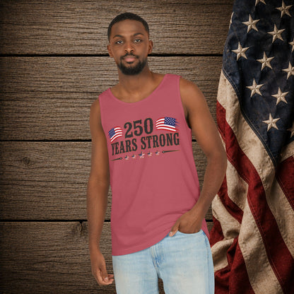 250 Years Strong   Adult Unisex Tank Top