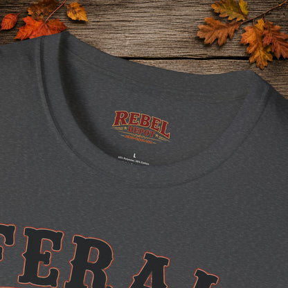Feral By Choice  Adult Size T-Shirt