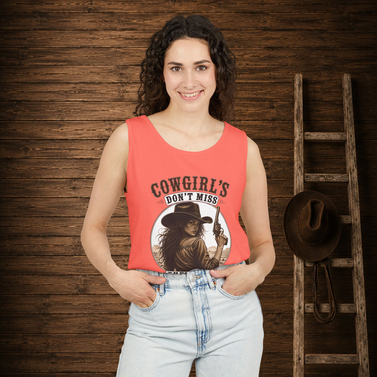 Cowgirls Reload  Adult Unisex Tank Top