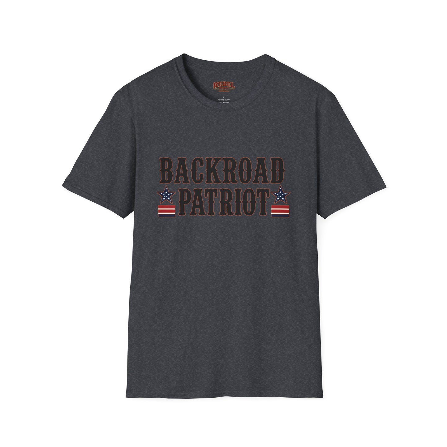 Backroad Patriot  Adult Size T-Shirt