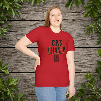 Can Chaser Cowgirl  Adult T-Shirt