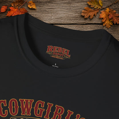 Cowgirls Reload  Adult T-Shirt
