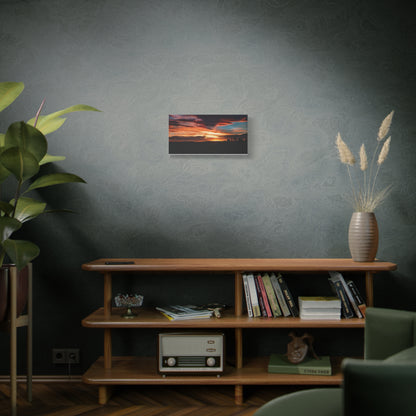 Country Sunset Matte Canvas Art