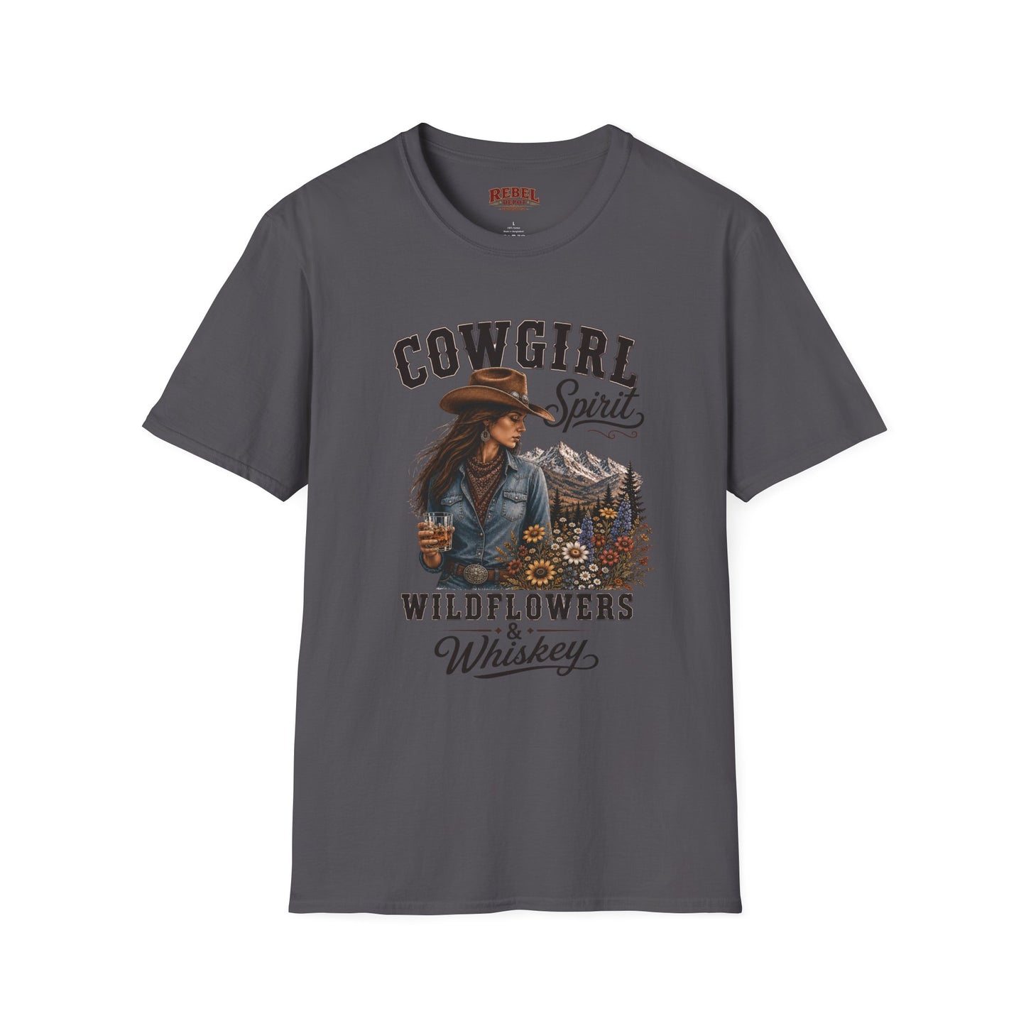 Cowgirl Spirit   Adult Size T-Shirt