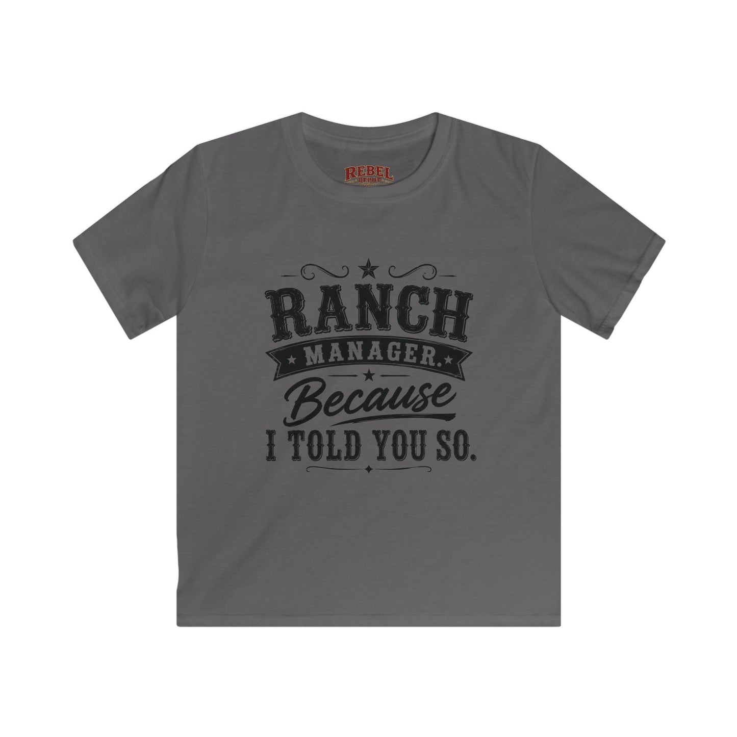 Ranch Manager Kids T-Shirts