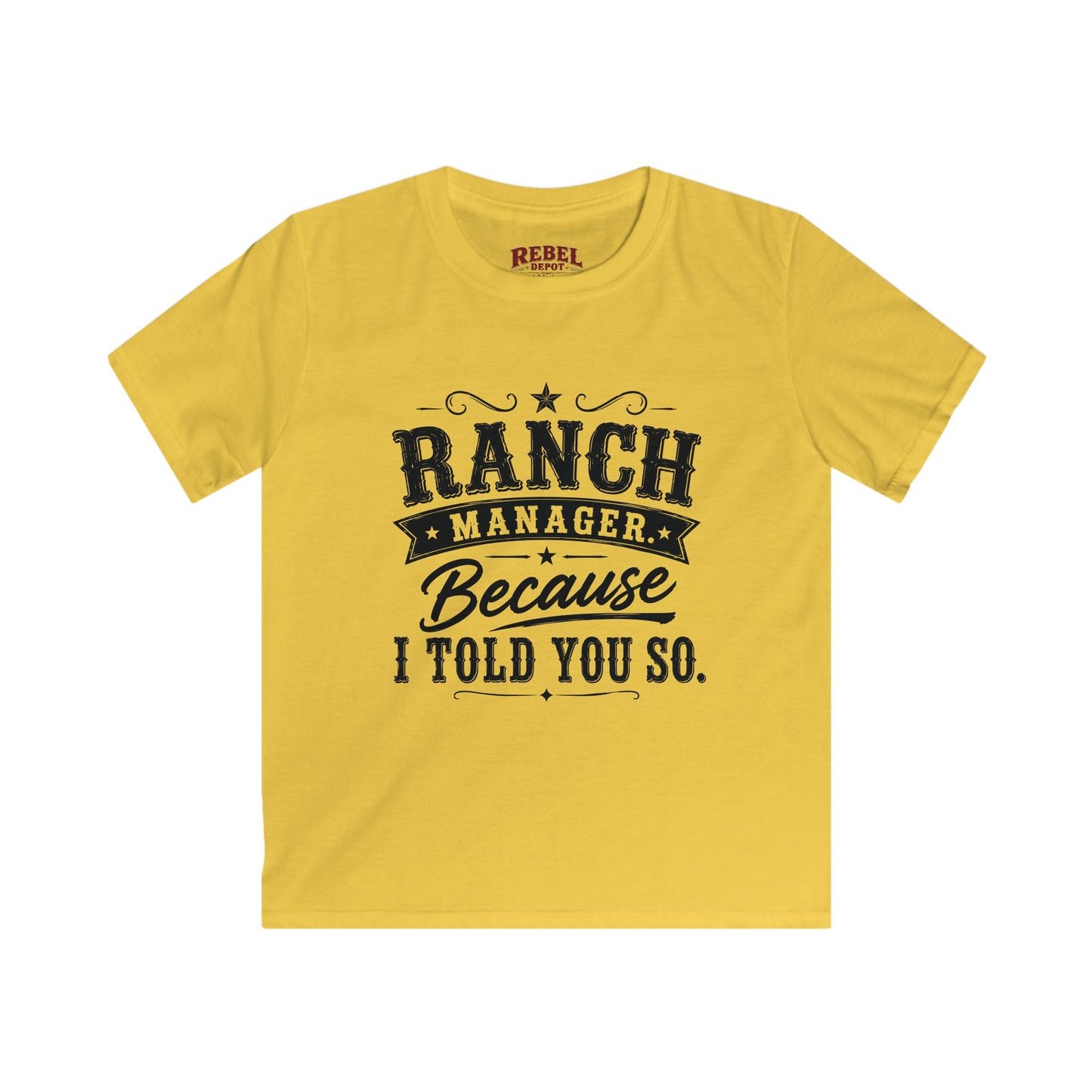 Ranch Manager Kids T-Shirts