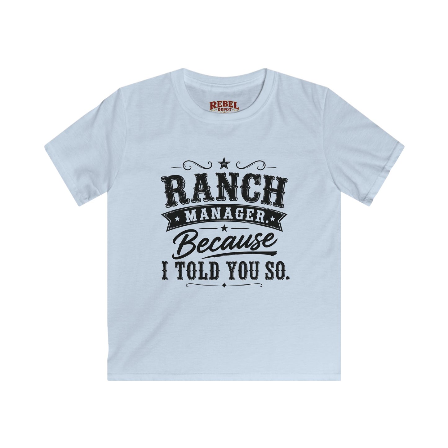 Ranch Manager Kids T-Shirts